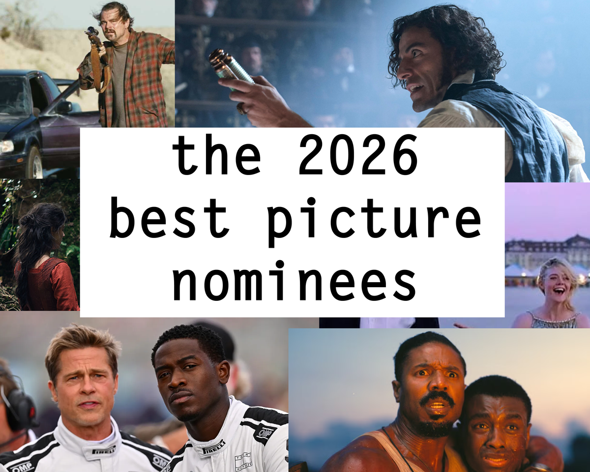 2026 Best Picture nominees, ranked